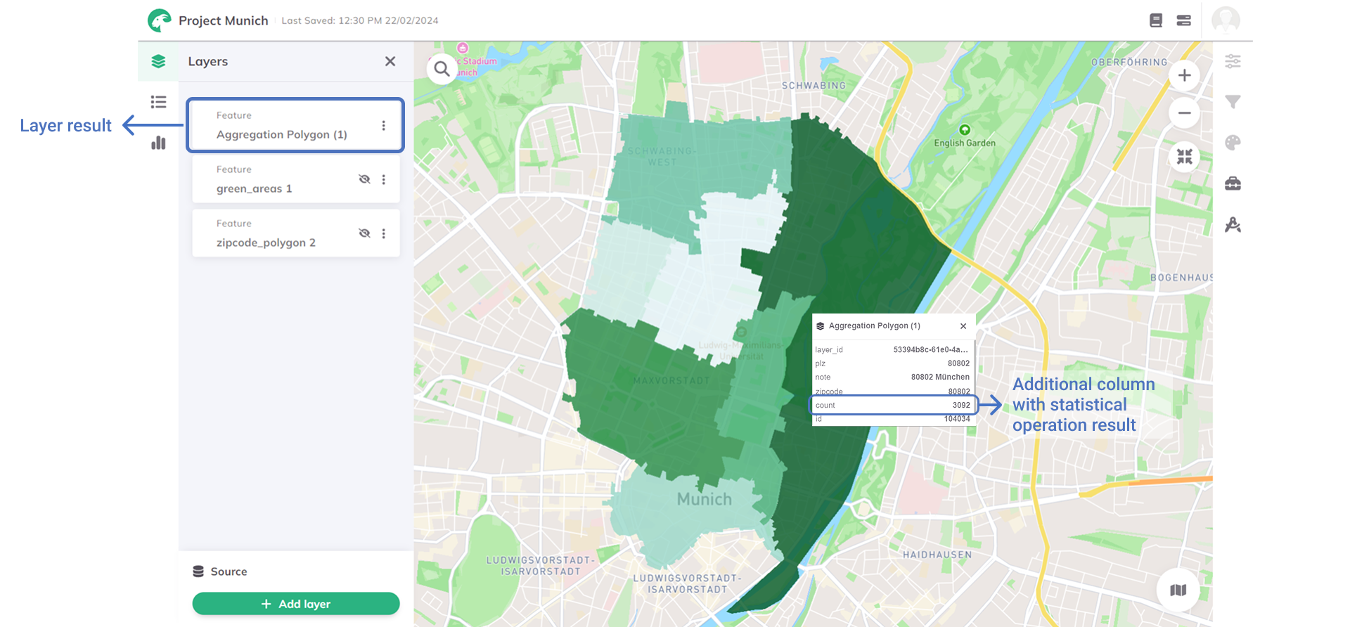 Polygon Aggregation Result in GOAT