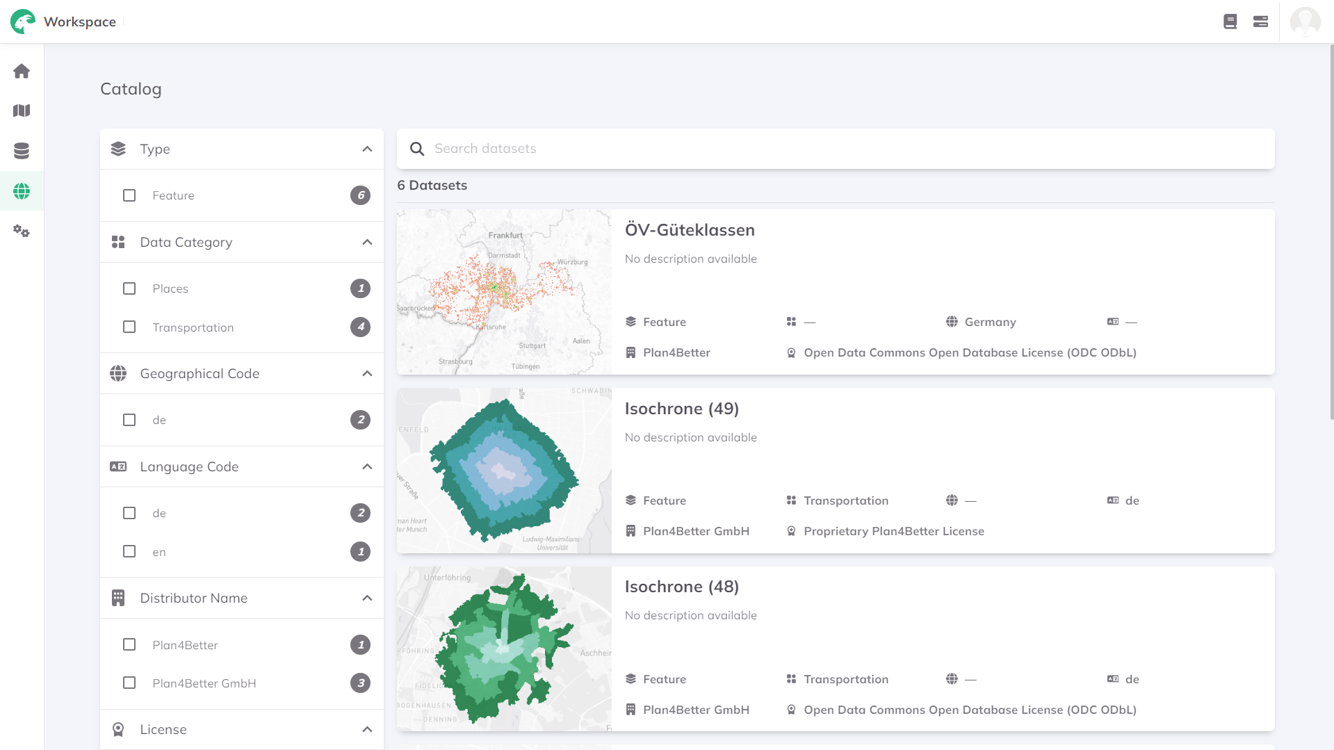 Data Catalog in GOAT