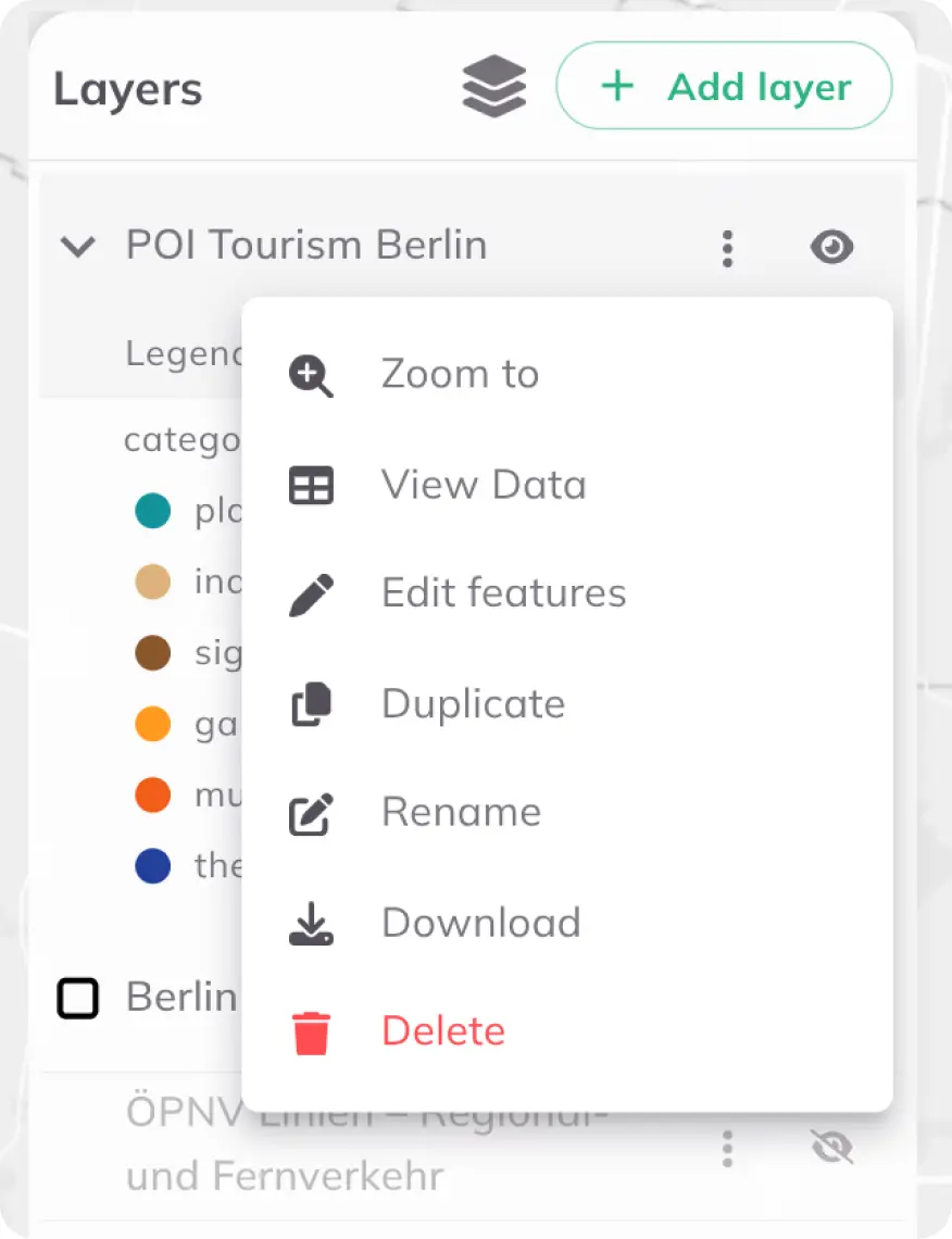 Layer Options