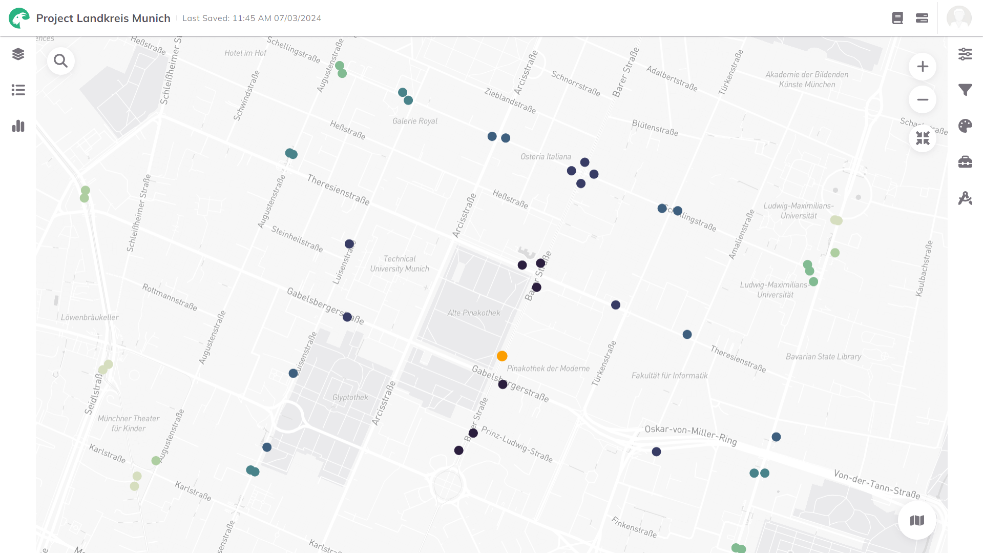 Nearby Stations in GOAT