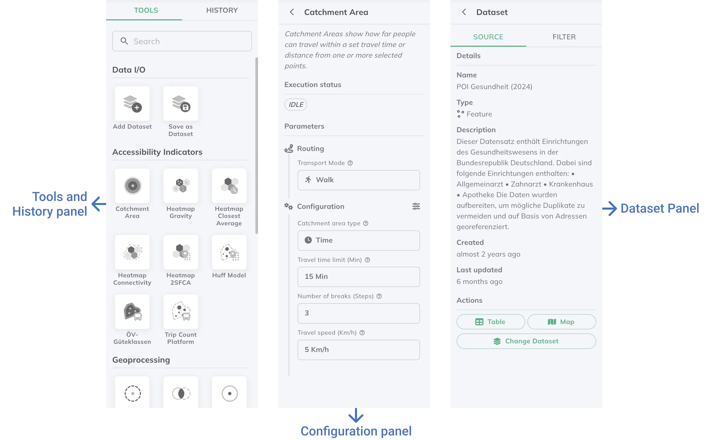Map Interface Overview