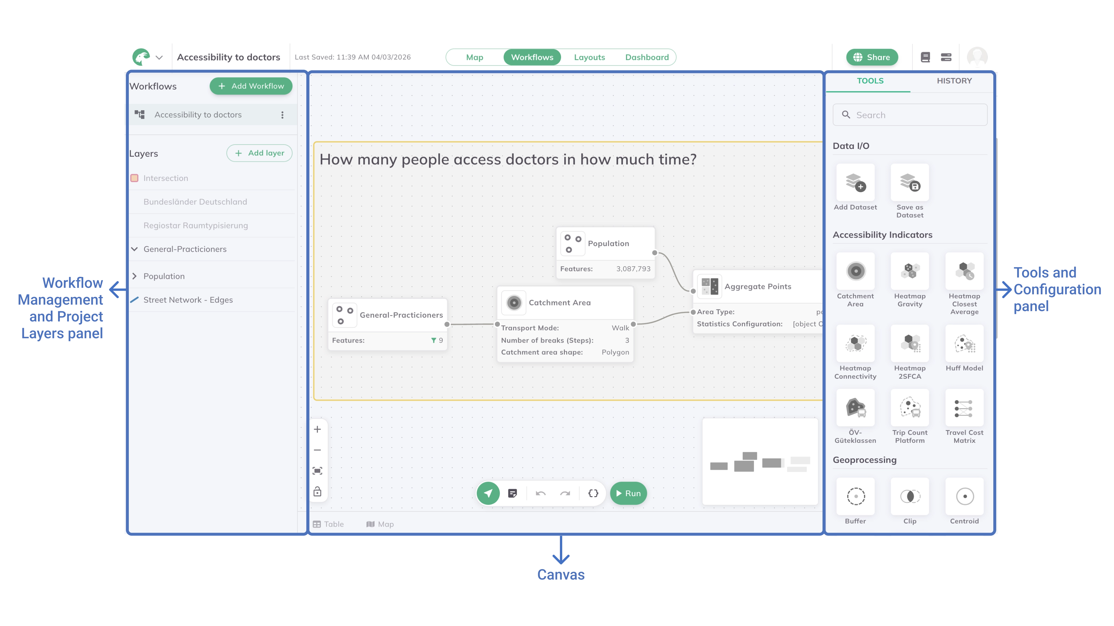 Map Interface Overview