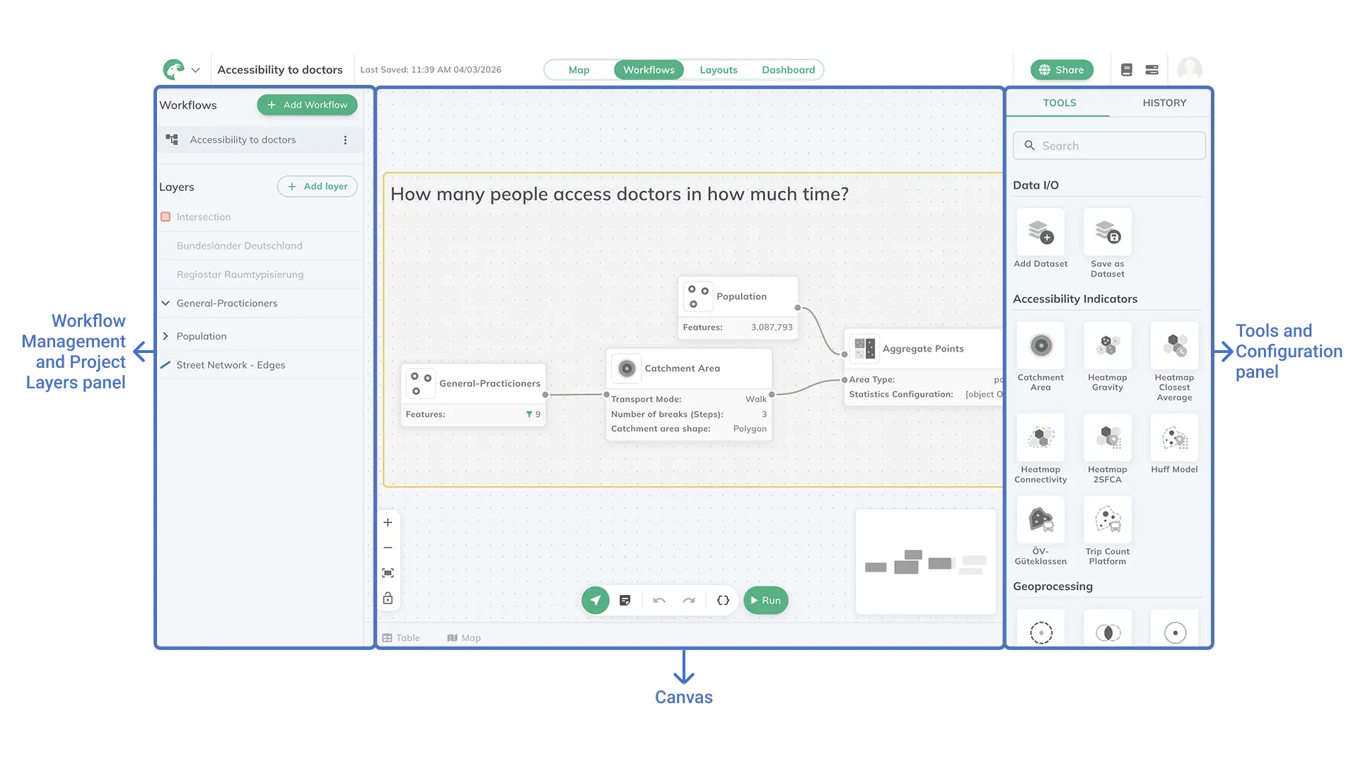 Map Interface Overview