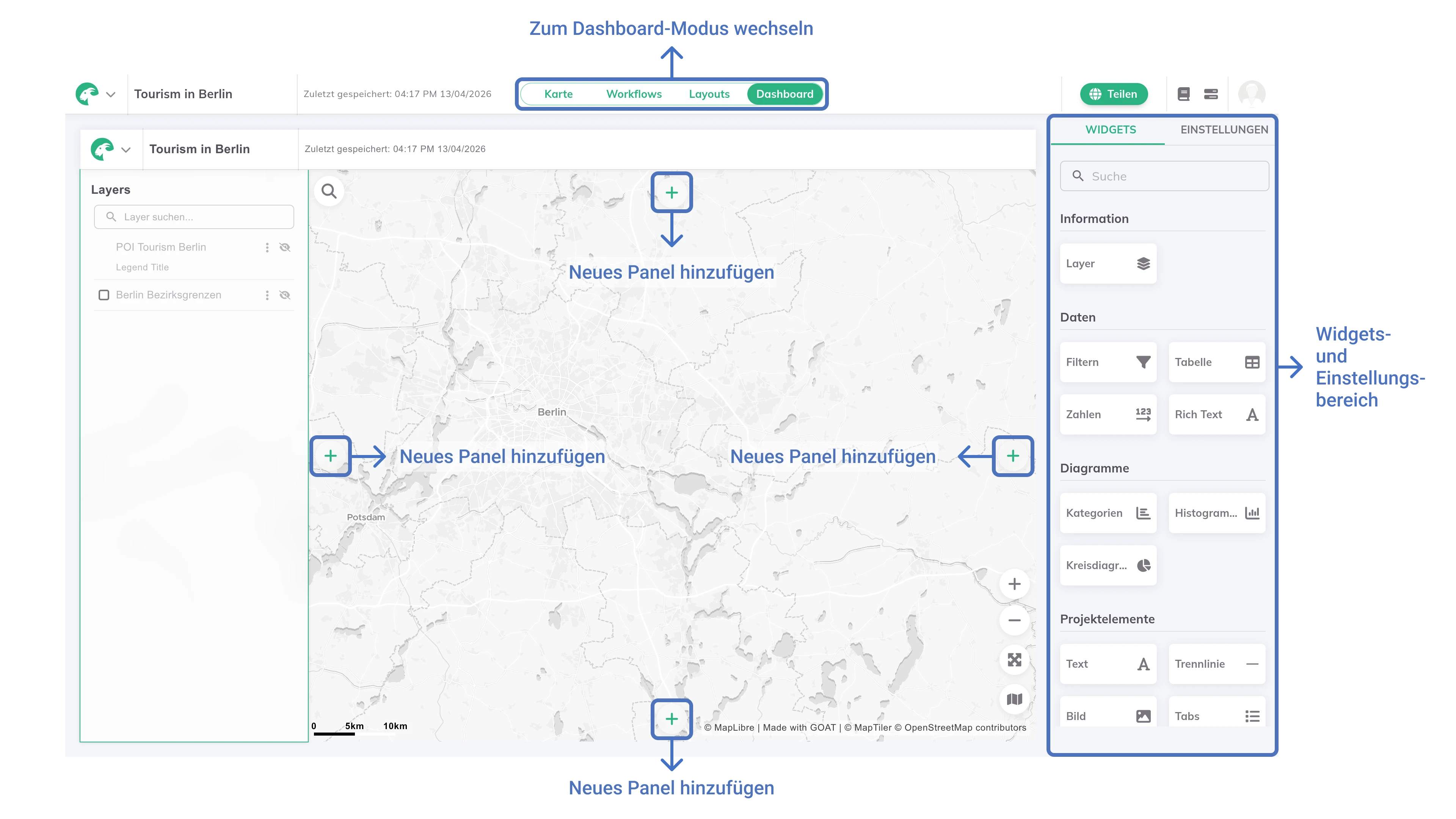 Builder Interface Overview in GOAT