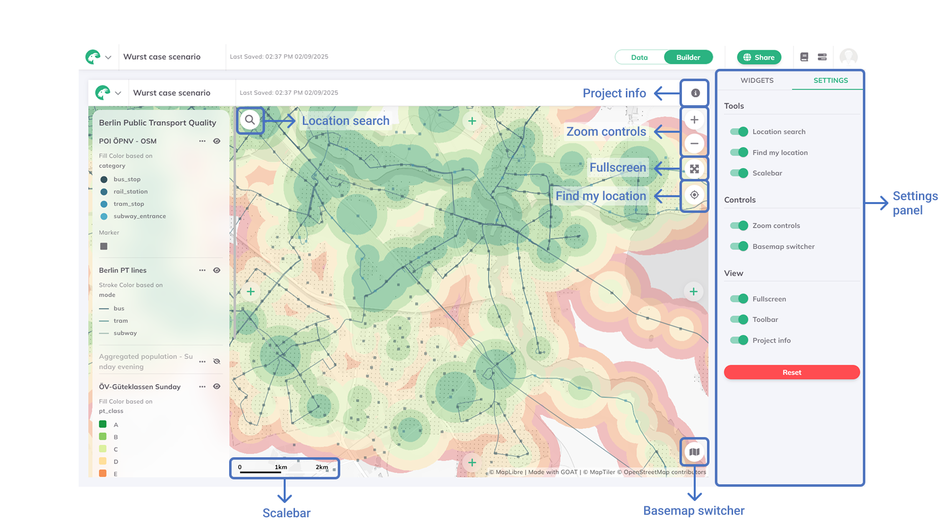 Dragging a widget to the panel